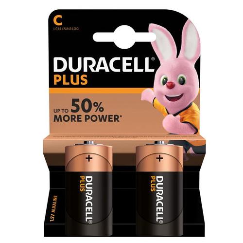 Batterie Duracell  R 14 MEZZA TORCIA C blister 2PZ