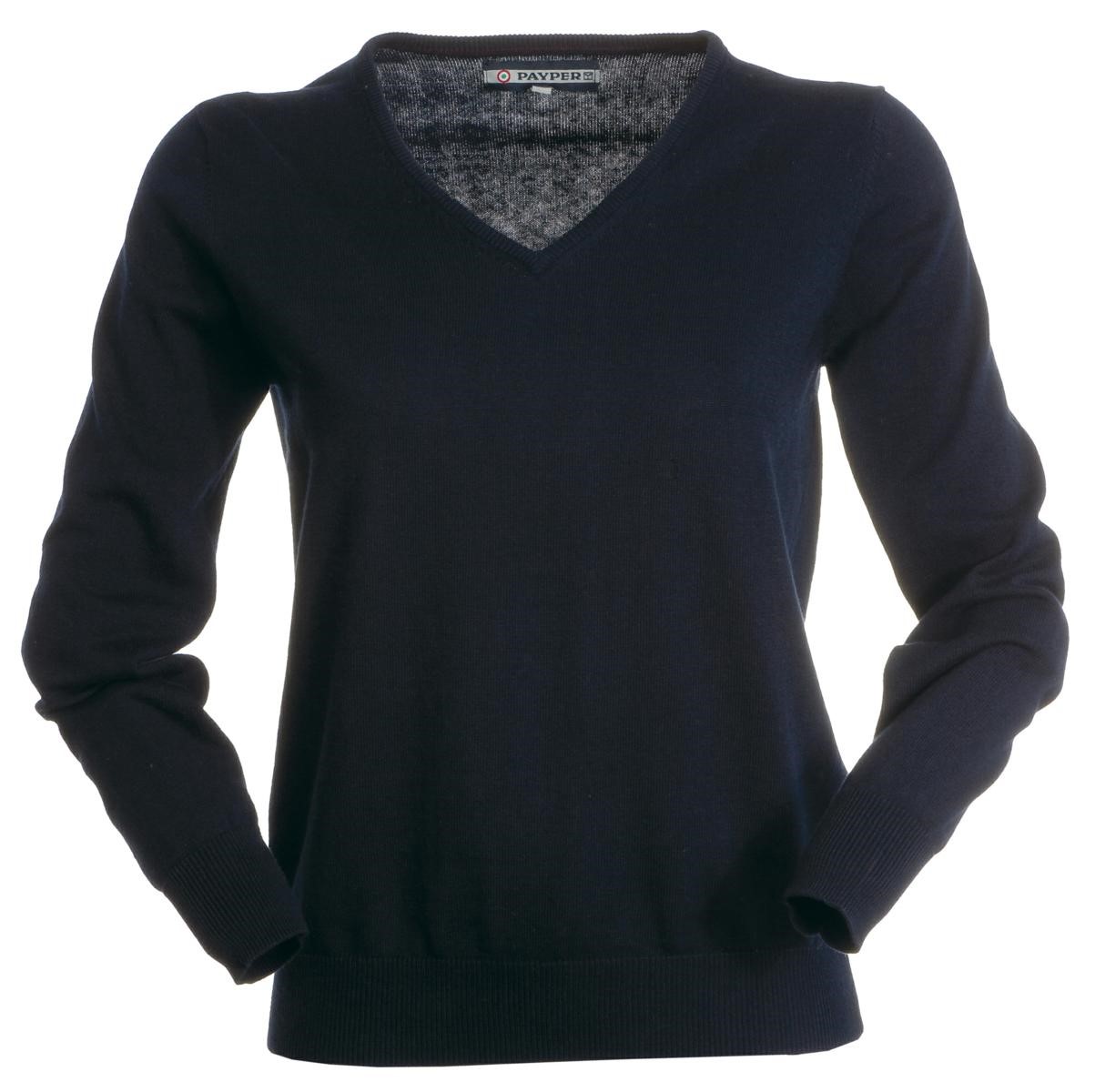 Maglione Lady Business Donna Scollo a V Payper 90%cotone 10% Lana