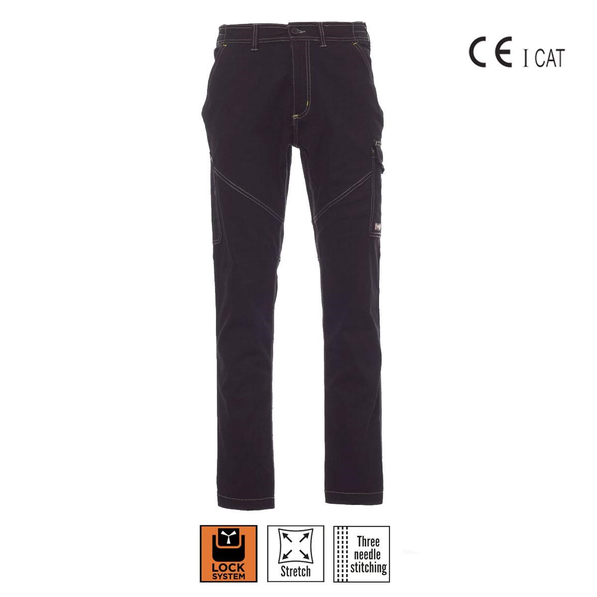 Pantalone unisex multistagione Worker STRETCH Payper taglia Nero