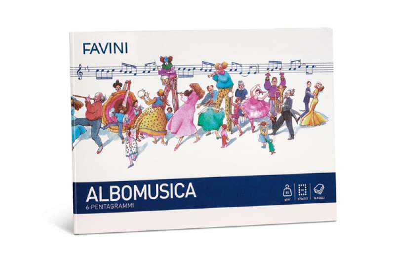 Album MUSICA favini A5