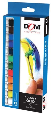 Colori ad Olio CWR 12PZ Col. Assortiti