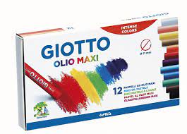 Pastelli ad Olio Maxi Giotto  da 12pz